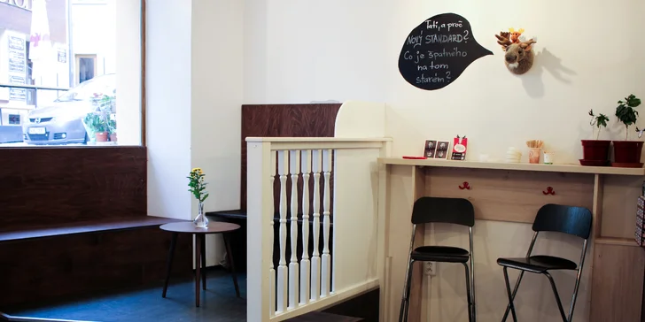 Otevřený voucher do kavárny Rychlý kafe v hodnotě 200 Kč