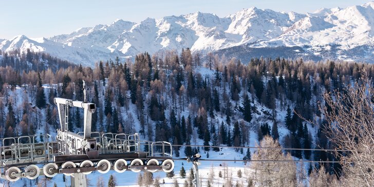 Jednodenní lyžování v Itálii: doprava autobusem, skipas a občerstvení