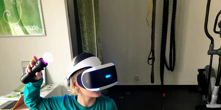 Intenzivní trénink za pomoci EMS a virtuální hra Beat Saber