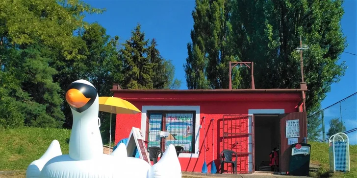Plavit se můžete 1 nebo 2 hodiny.