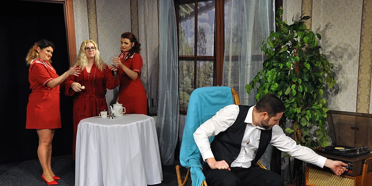 Vstupenky na představení Divadelního studia ''V'' do konce dubna 2020