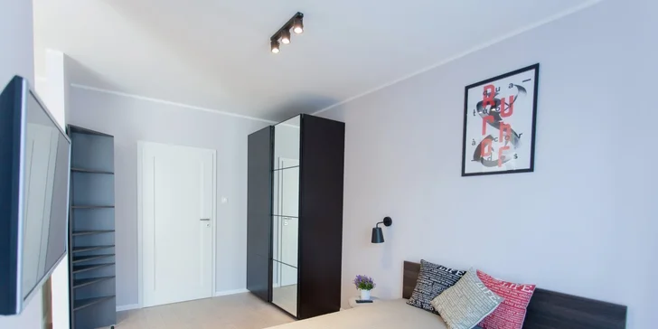 Pobyt v Gdaňsku na břehu řeky: vybavený apartmán se snídaní a wellness
