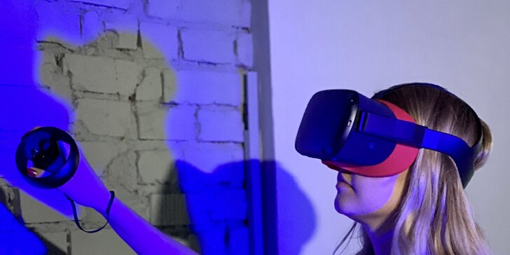 15 nebo 30 min. hraní ve virtuální realitě s bezdrátovým systémem Oculus
