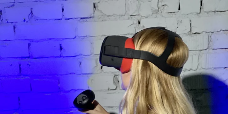 15 nebo 30 min. hraní ve virtuální realitě s bezdrátovým systémem Oculus