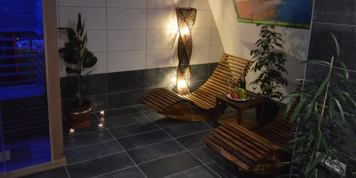 5chodové degustační menu s hlavním chodem podle výběru i privátní spa pro 2 osoby