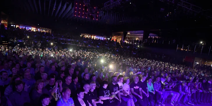 Vstupenka na koncert legendární rockové skupiny Olympic v Brně