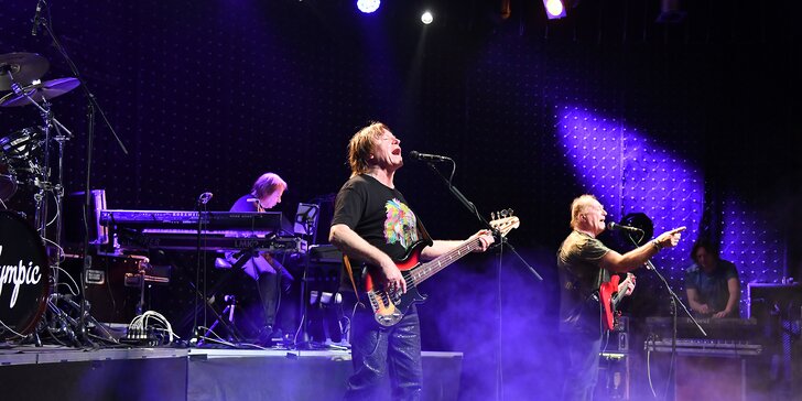 Vstupenka na koncert legendární rockové skupiny Olympic v Ostravě