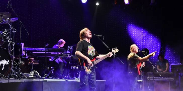 Vstupenka na koncert legendární rockové skupiny Olympic v Brně
