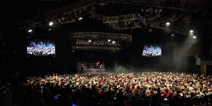 Vstupenka na koncert legendární rockové skupiny Olympic v Brně