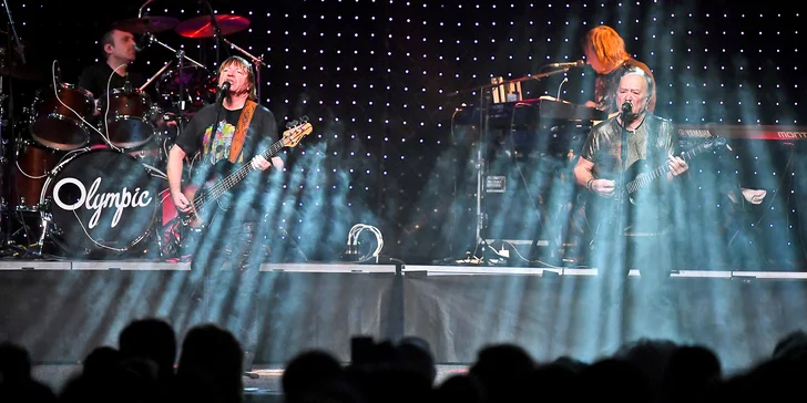 Vstupenka na koncert legendární rockové skupiny Olympic v Brně