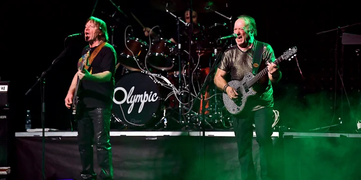 Vstupenka na koncert legendární rockové skupiny Olympic v Brně