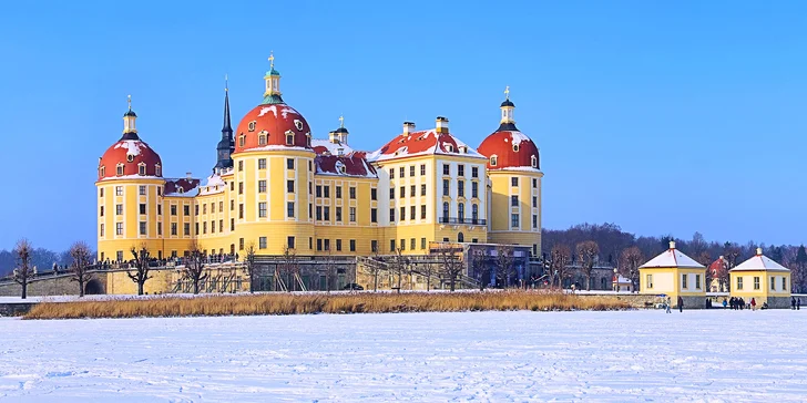 O adventu za Popelkou na zámek Moritzburg a do Drážďan na prohlídku města i trhů