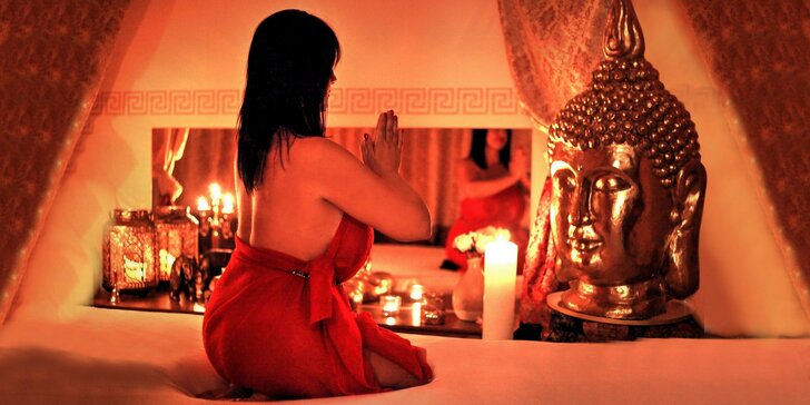 Tantrická masáž čtyř přání v luxusním SPA Afrodite