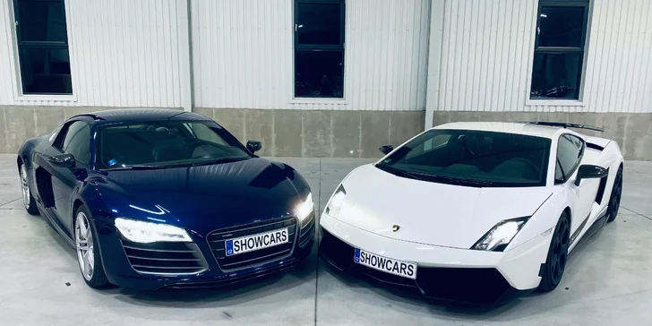 Porovnejte výkon dvou supersportů: jízda ve dvou autech pro jednoho