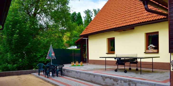 Jarní dovolená v Orlických horách: polopenze, infrasauna, a dítě do 11,9 let zdarma