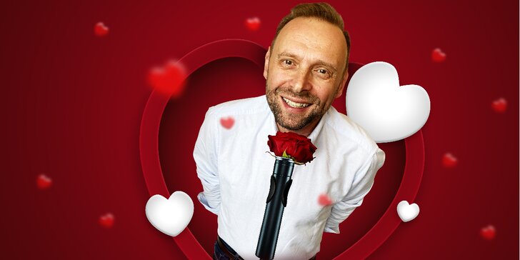 Vstupenky na stand-up Miloše Knora: Valentine show aneb láska je k***a