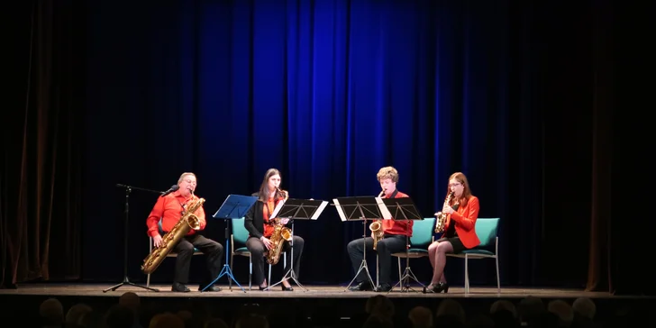 Saxofonový koncert Od baroka po Gershwina 2 pro 4 saxofony