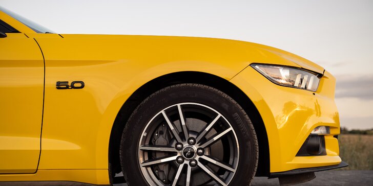 Jízda ve Fordu Mustang GT 5.0: 20 min. spolujízdy nebo až 60 min. řízení