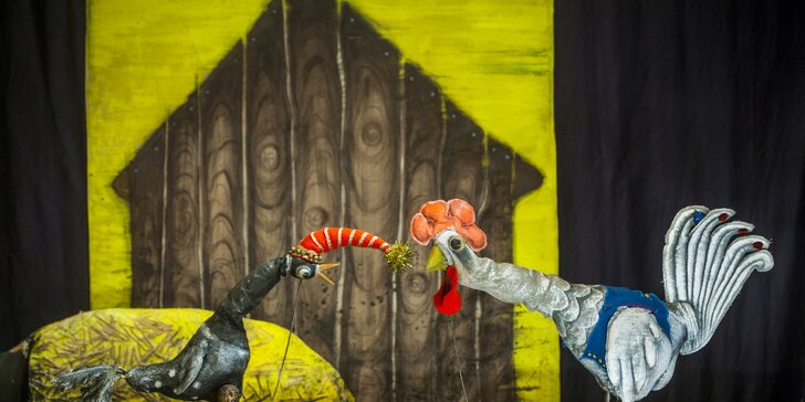 Divadlo Říše Loutek uvádí loutkové představení Pohádka o potrhlé koze Róze
