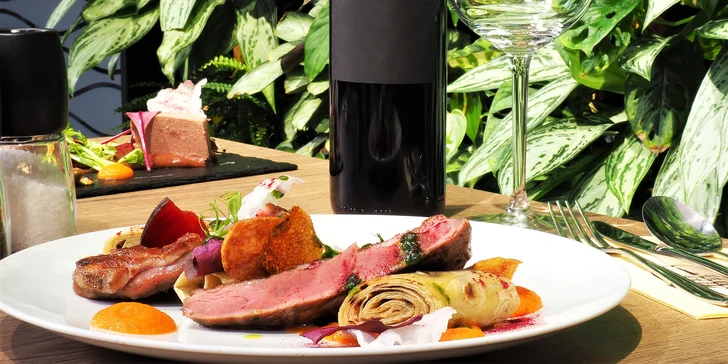 4chodové menu v restauraci oceněné nejvyšším počtem hvězd od Pohlreicha