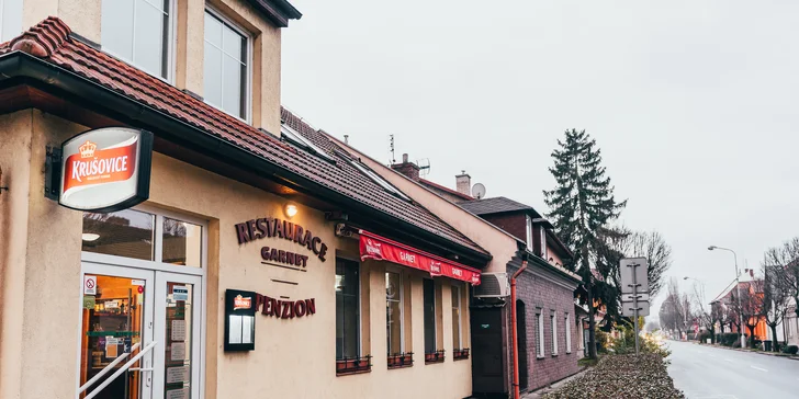 4chodové zimní menu pro milovníky masa v restauraci Garnet