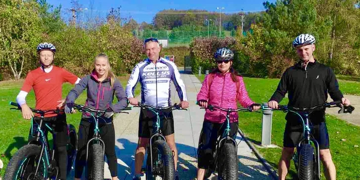 Sport i odpočinek: 2 h na elektrickém fatbiku a 2 h ve wellness pro pár