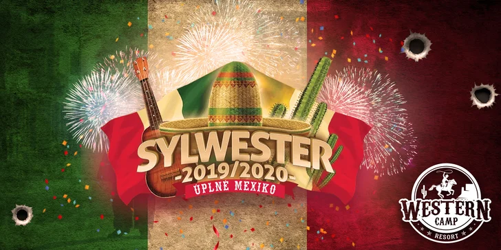 Jedinečný silvestr na Divokém západě se stylovou westernovou zábavou