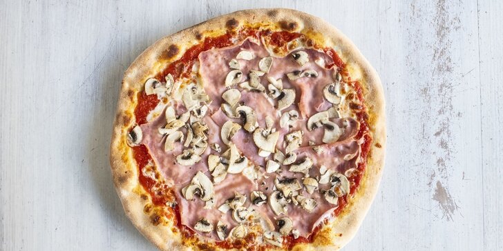 Pizza s sebou: 1–5 kulatých dobrot o průměru 35 cm podle výběru