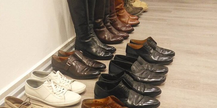 Staré boty jako nové: profesionální rekonstrukce obuvi včetně číštění