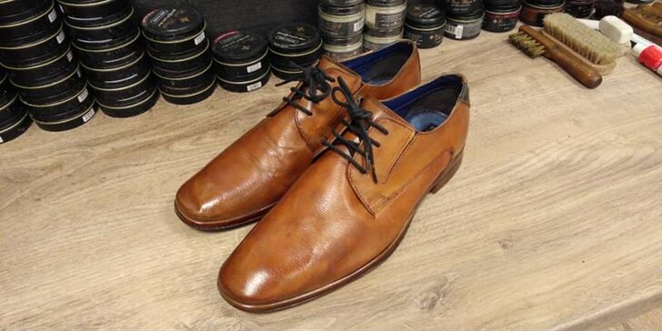 Staré boty jako nové: profesionální rekonstrukce obuvi včetně číštění