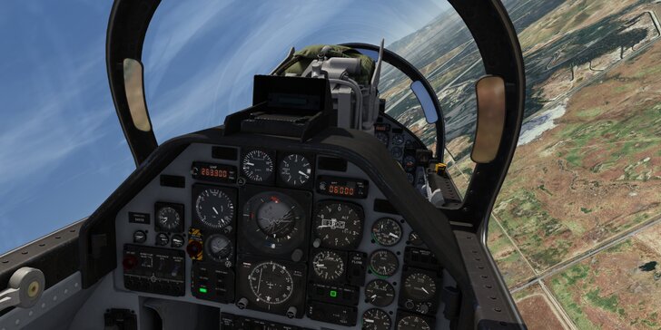 Staňte se pilotem: 60minutový kurz na leteckém simulátoru ve virtuální realitě