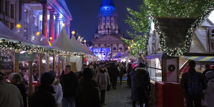 Jednodenní výlet do adventního Berlína: prohlídka památek i trhy a nákupy