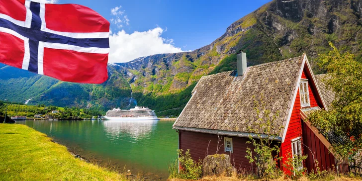 Letecký zájezd do Bergenu, Vossevangenu i k norským fjordům s ubytováním a snídaní