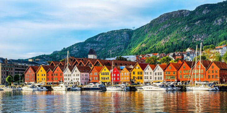 Letecký zájezd do Bergenu, Vossevangenu i k norským fjordům s ubytováním a snídaní