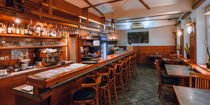 4chodové zimní menu pro milovníky masa v restauraci Garnet