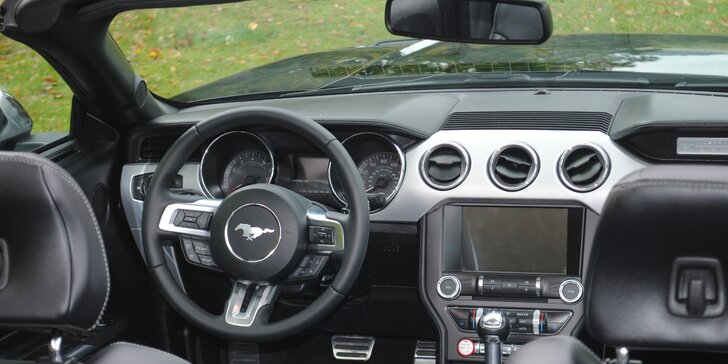 Ford Mustang GT 5.0 V8 Cabrio na 30 minut nebo 6, 12 či 24 hodin