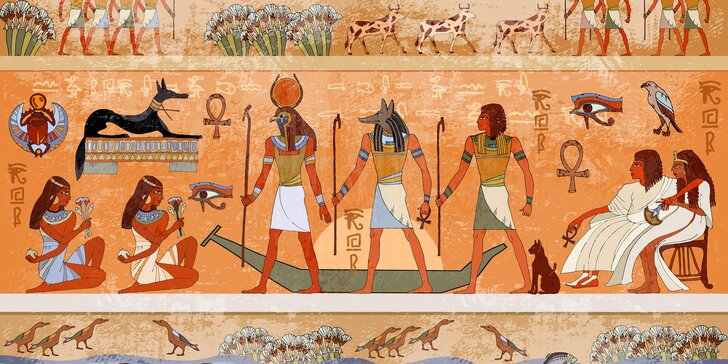 Úniková hra ze starověkého Egypta: 60 min. luštění a zábavy až pro 5 hráčů