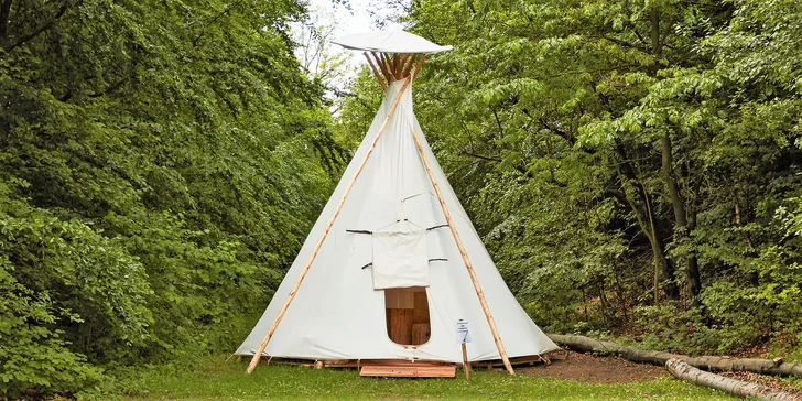 Pobyt v indiánském teepee v Beskydech: možnost grilování, příroda a výlety