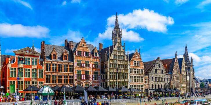 3denní autobusový zájezd do belgického Gentu: katedrála, hrad, umění i pivo