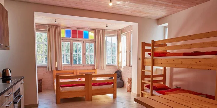 Pořádná relaxace v srdci Krkonoš: moderní Residence Sněžka s výhledem na hory