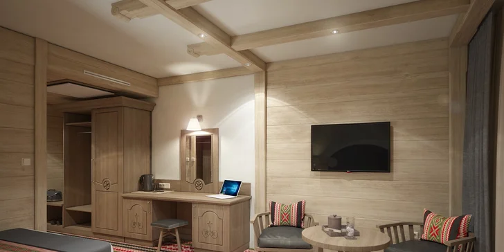 Relax v rodinném hotelu v polských Tatrách: polopenze, termální bazény, wellness i zábava pro děti