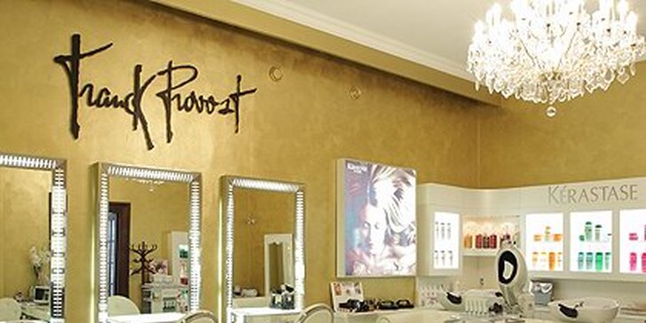 Luxusní péče o vlasy: střih nebo barvení v salonu Franck Provost přímo v Grandhotelu Pupp