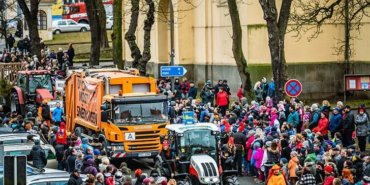 Milevské maškary: masopustní průvod, muzeum maškar a 1 kg zabijačkových dobrot