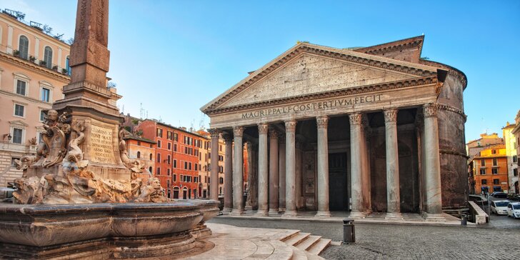 Až 5denní zájezd do Itálie s letenkou i hotelem: Řím, Vatikán, Vesuv i Pompeje