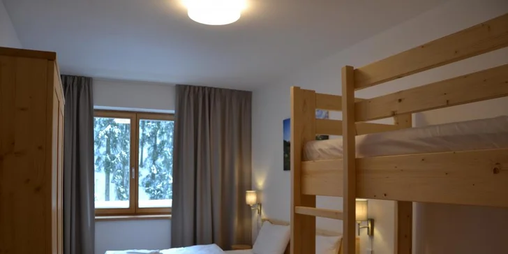 Odpočinek v Peci pod Sněžkou: pobyt pro 4–6 osob v Residenci Post s terasou