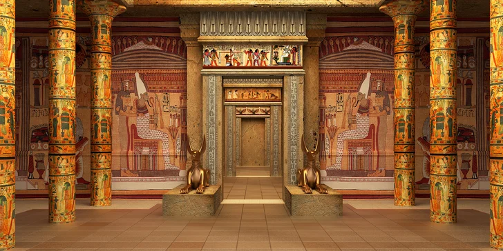 Dostaňte se z pyramidy faraona: Úniková hra Egypt pro 2-4 hráče