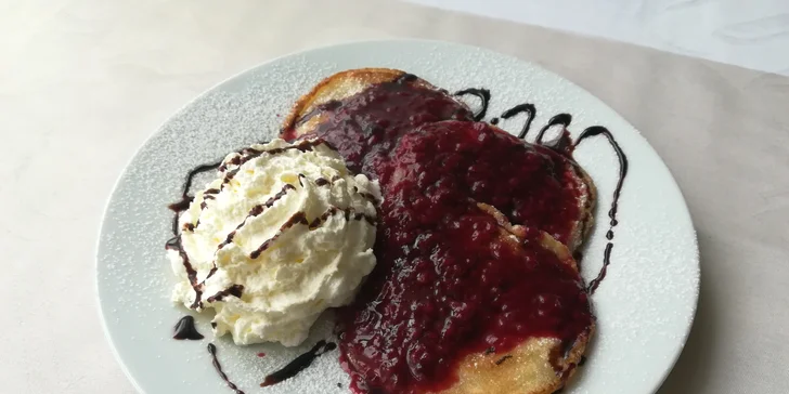 3chodové menu pro dva i s lahví šumivého vína nebo domácí limonádou