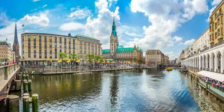 Záloha na plavbu z Děčína do Hamburku s plnou penzí a ubytováním v hotelech