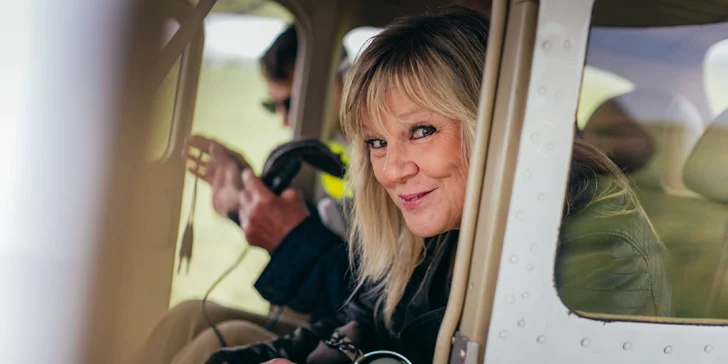 Pilotování sportovního letadla Cessna C172: 1 pilot a 2 pasažéři