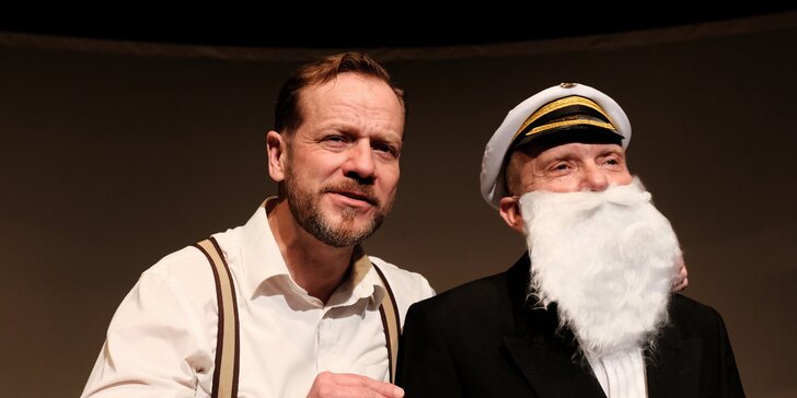 Vstupenka na divadelní komedii Titanic s Filipem Blažkem a Miroslavem Vladykou